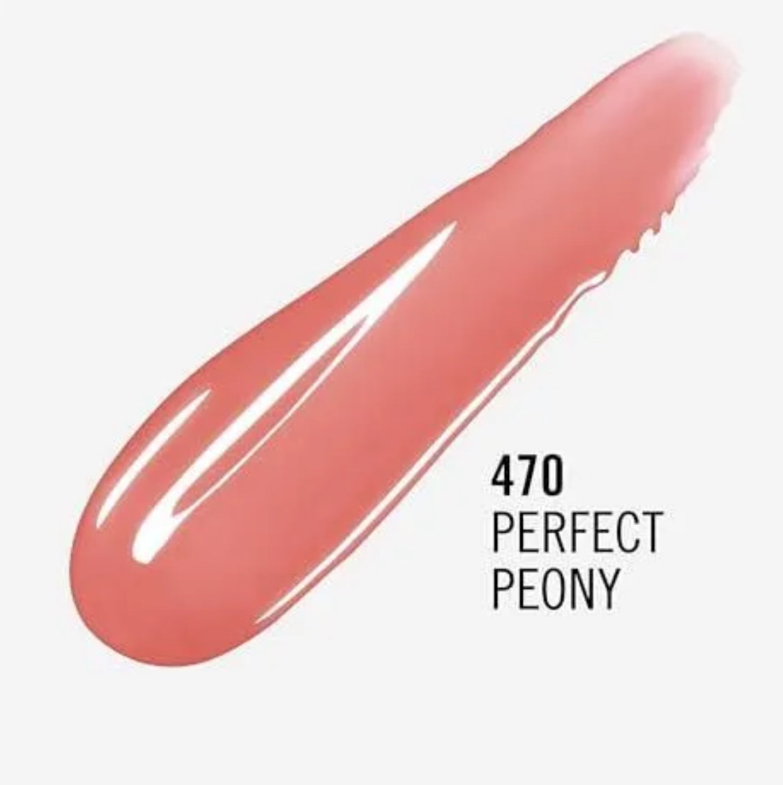 Rimmel London, Stay Glossy Lip Gloss, 470 Perfect Peony