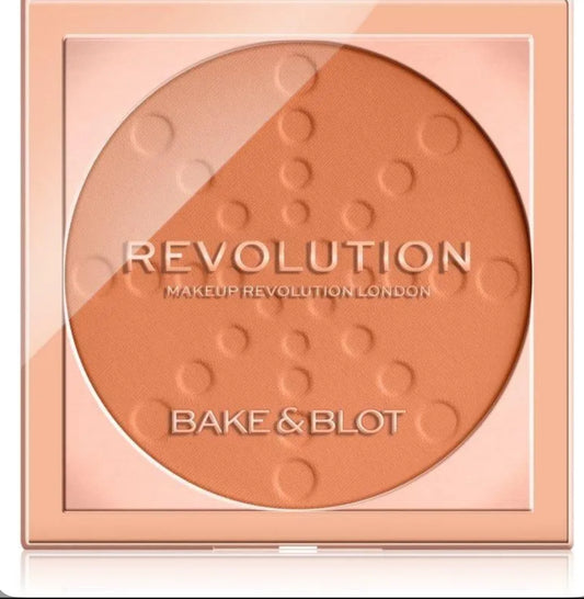 Revolution Beauty Bake and Blot Face Powder 5.5g Peach