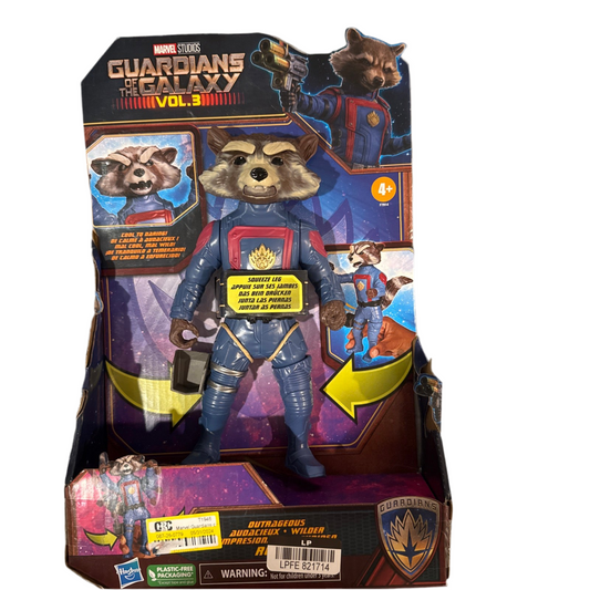 Marvel Studios Guardians of The Galaxy Vol. 3 Outrageous Rocket 8" Figure